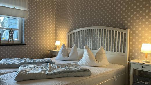 Schlafzimmer am Abend